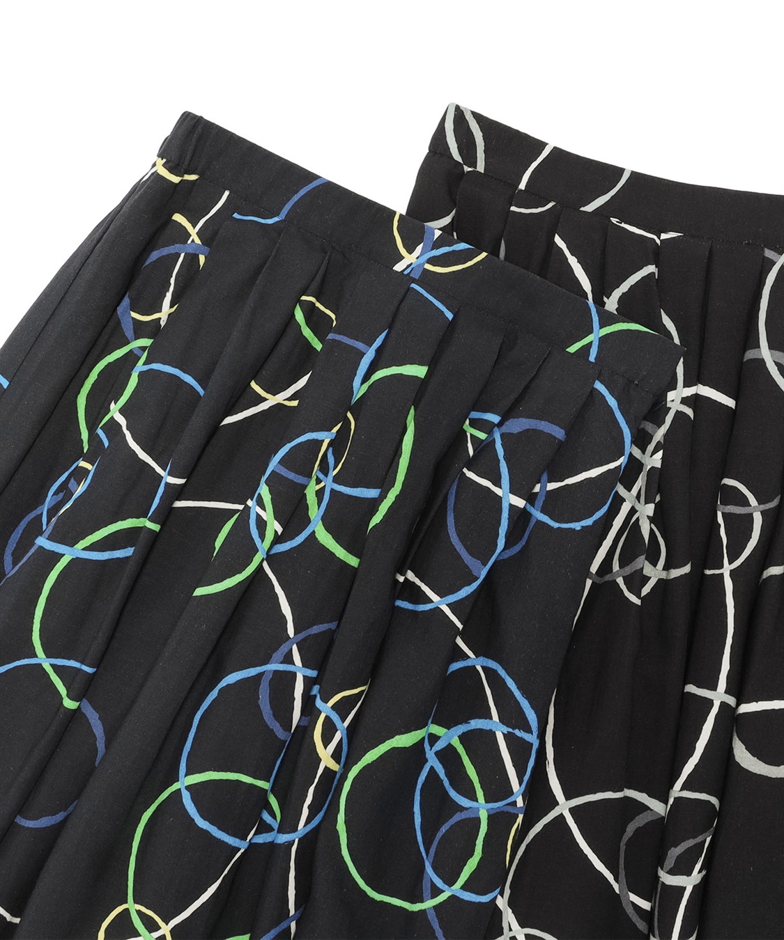 ATSURO TAYAMA スイングリング柄プリントスカート_sub_2