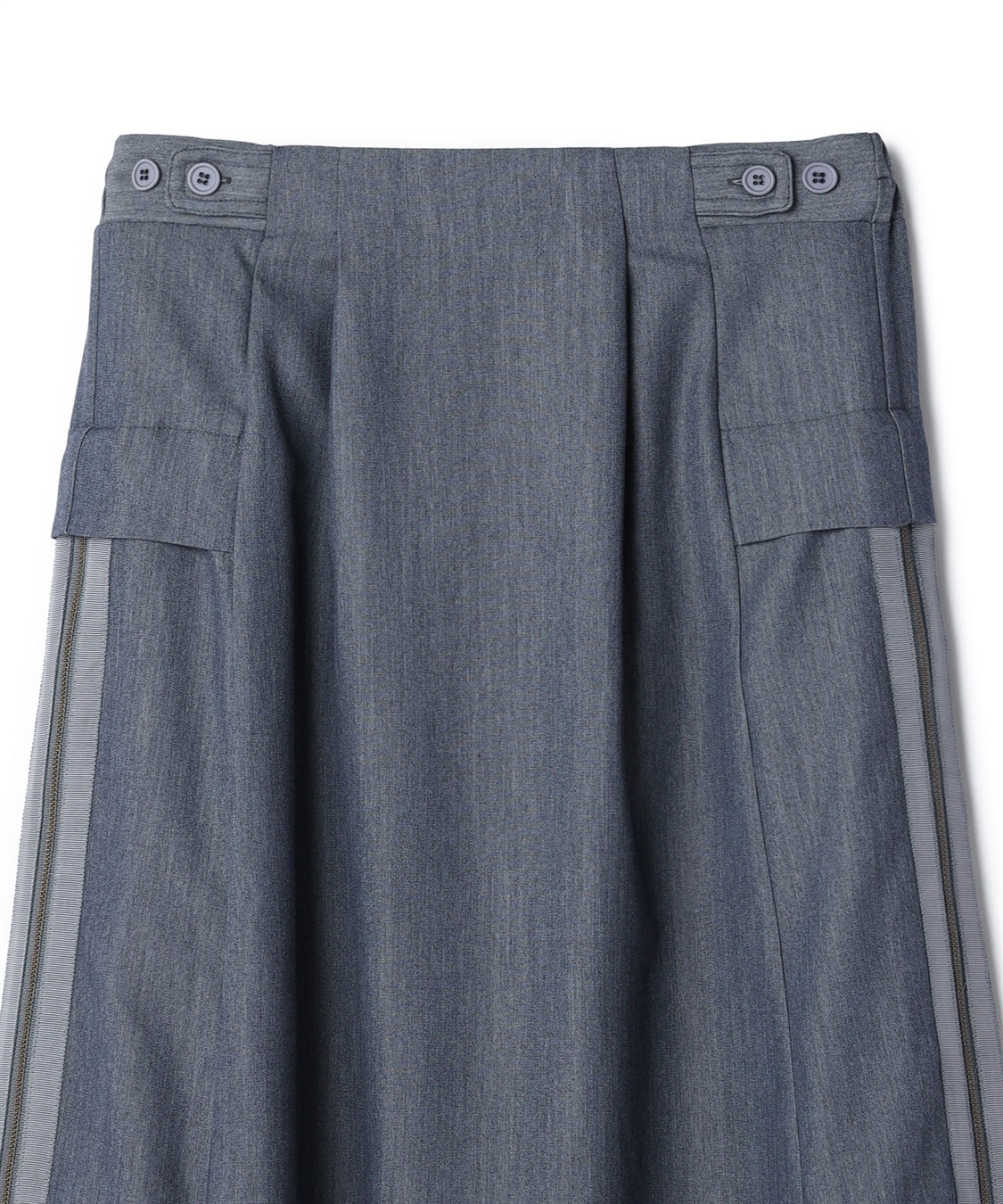 ATSURO TAYAMA サイドジップフレアスカート_sub_2