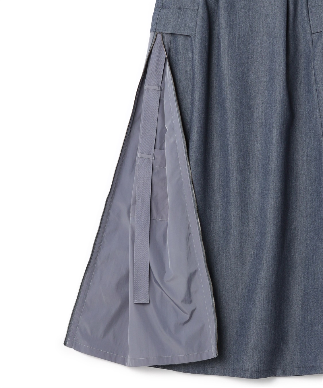 ATSURO TAYAMA サイドジップフレアスカート_sub_7