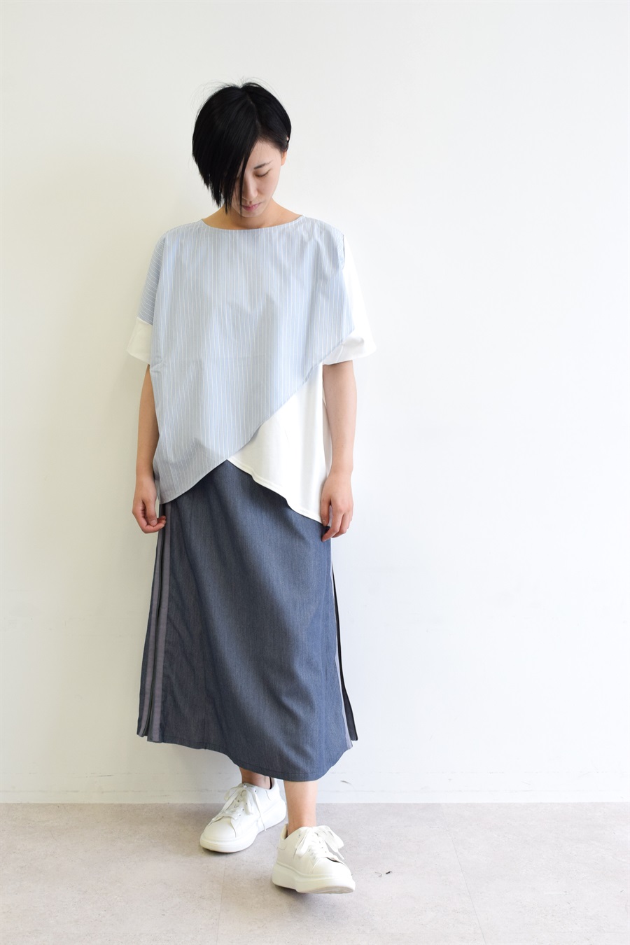 ATSURO TAYAMA サイドジップフレアスカート_sub_11