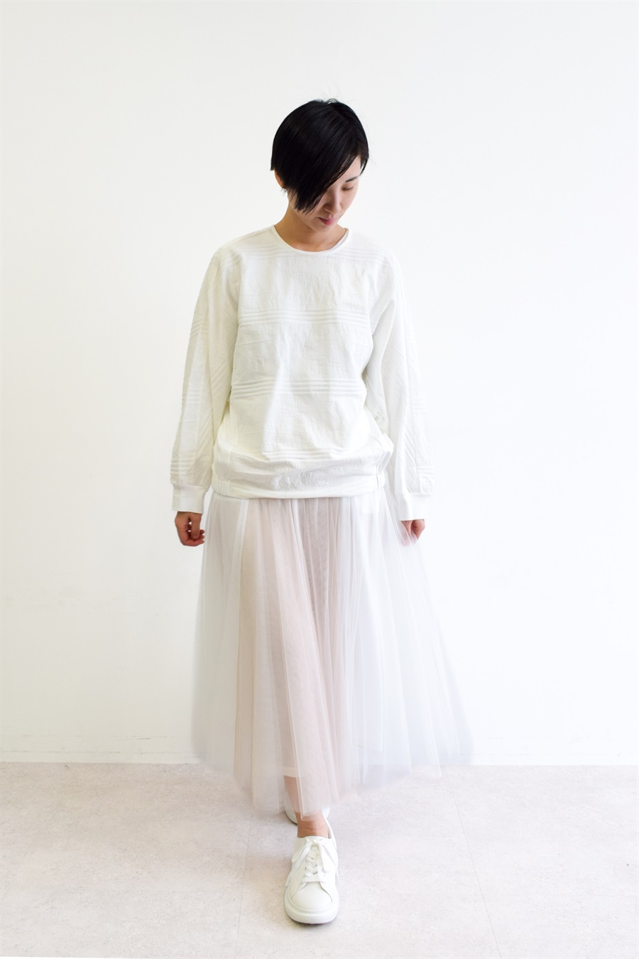 ATSURO TAYAMA プリントメッシュフレアスカート_sub_9