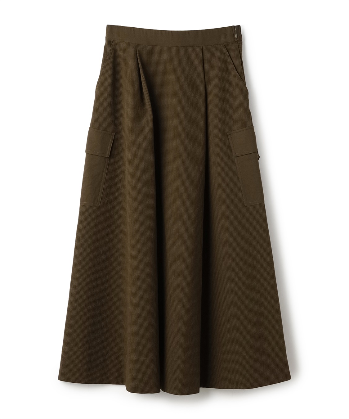 ATSURO TAYAMA 異素材ポケットフレアスカート_sub_1