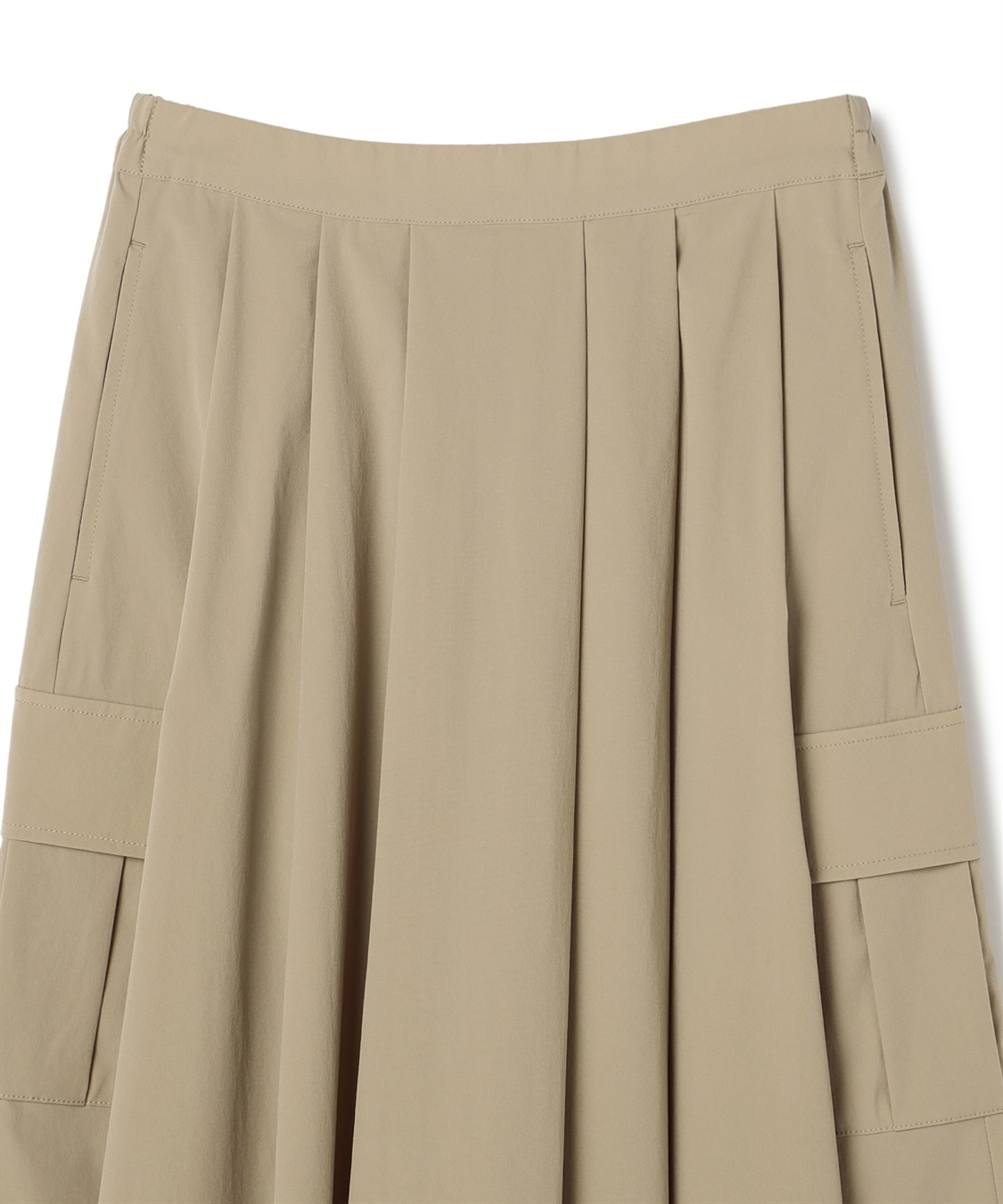 ATSURO TAYAMA 接触冷感タックプリーツフレアスカート_sub_2
