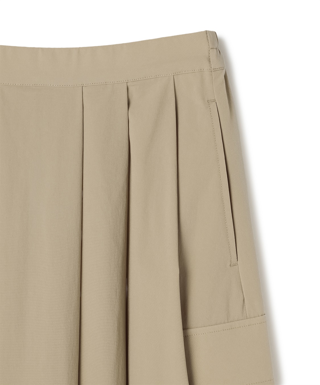 ATSURO TAYAMA 接触冷感タックプリーツフレアスカート_sub_3