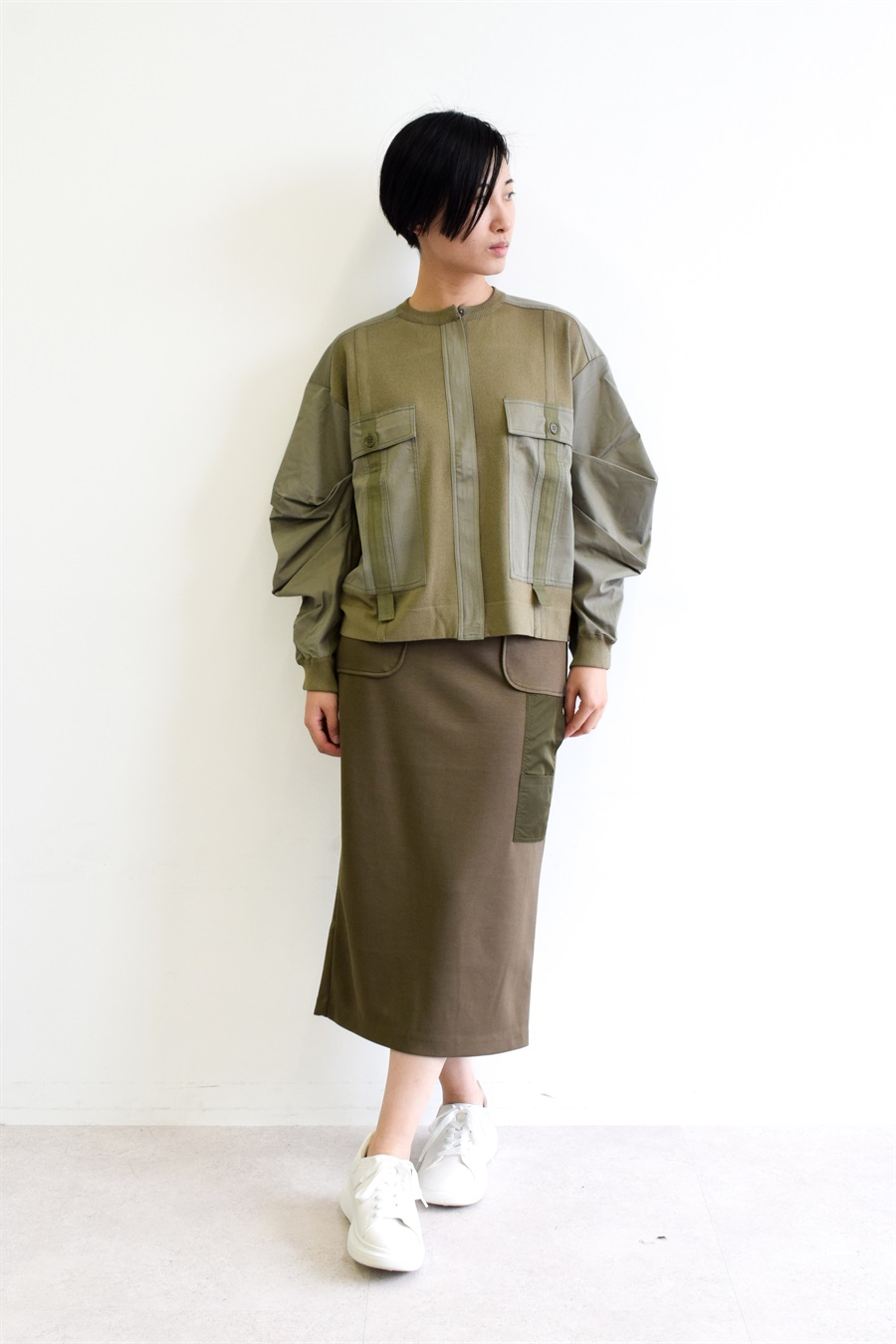 ATSURO TAYAMA 異素材ポケットタイトスカート_sub_9