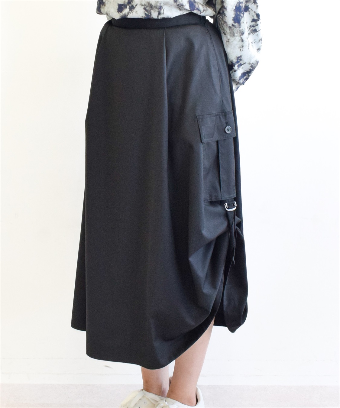 ATSURO TAYAMA 2WAYミディ丈カーゴスカート_sub_1