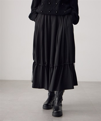 ATSURO TAYAMA ドロストコード付きロング丈スカート_subthumb_11