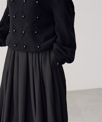 ATSURO TAYAMA ドロストコード付きロング丈スカート_subthumb_16