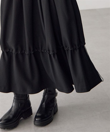 ATSURO TAYAMA ドロストコード付きロング丈スカート_subthumb_17