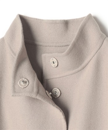 ATSURO TAYAMA ダブルフェイススタンドカラーショートコート_subthumb_7