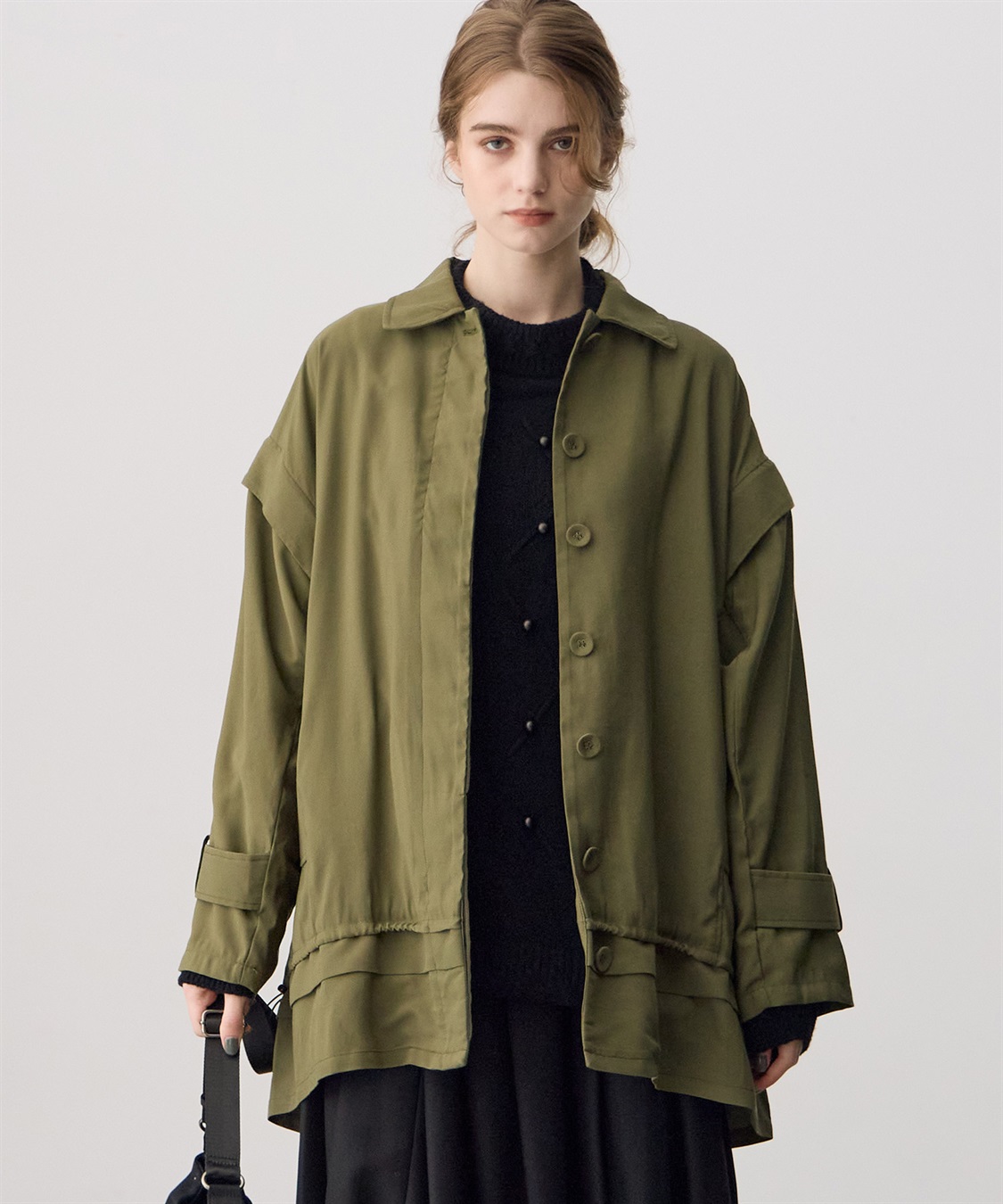 ATSURO TAYAMA レーヨン混2WAYコート_sub_4