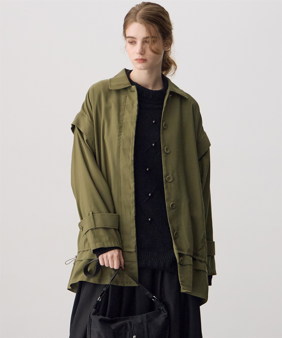 ATSURO TAYAMA レーヨン混2WAYコート_sub_7