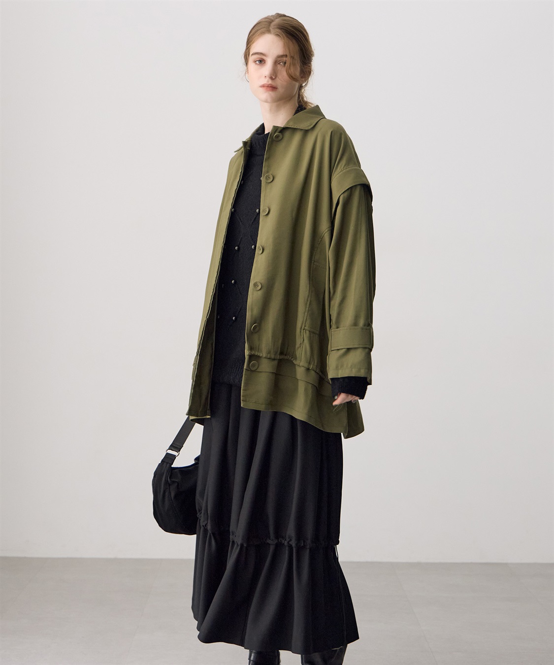 ATSURO TAYAMA レーヨン混2WAYコート_sub_9