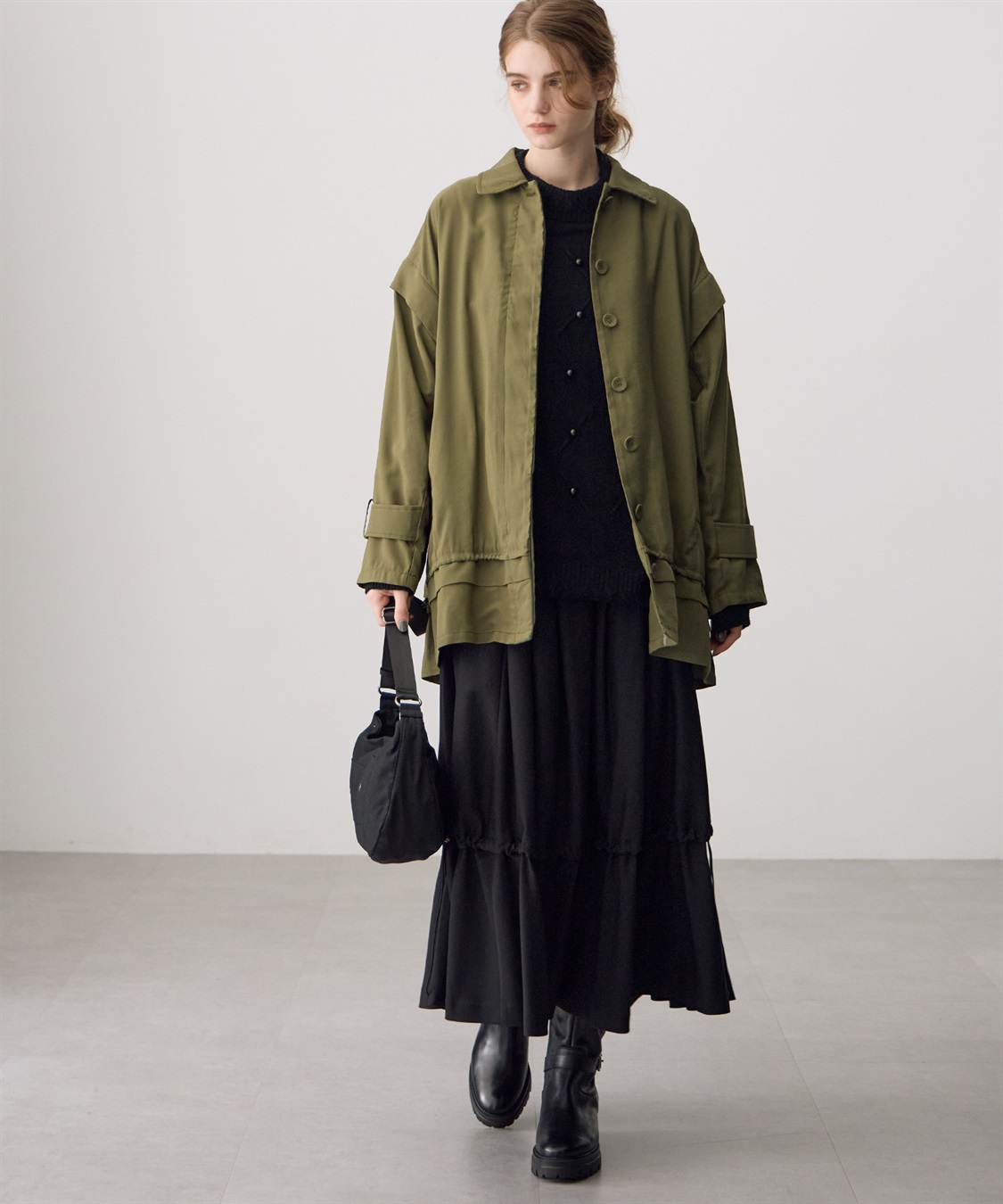 ATSURO TAYAMA レーヨン混2WAYコート_sub_10