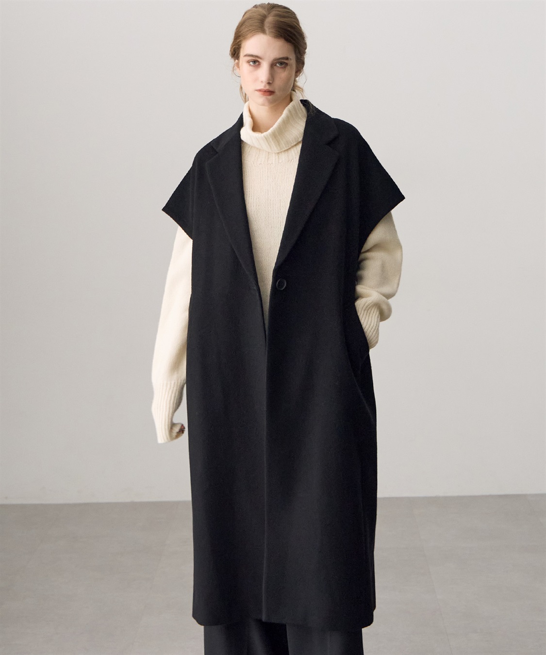 ATSURO TAYAMA ウール混ロングベスト_sub_8