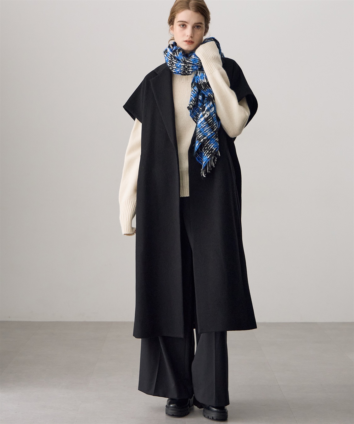 ATSURO TAYAMA ウール混ロングベスト_sub_9