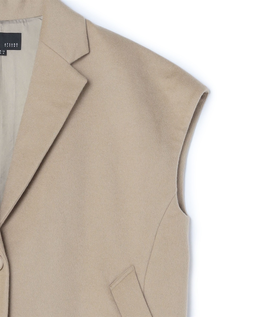 ATSURO TAYAMA ウール混ロングベスト_sub_14