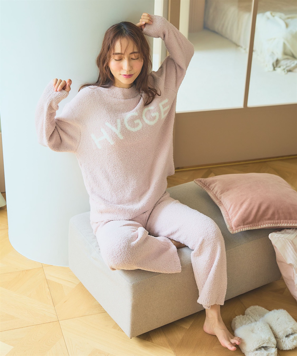 LAFUKU 【LAFUKU/ラフク】マシュマロタッチルームウェアパンツ（上下別売り）_sub_13