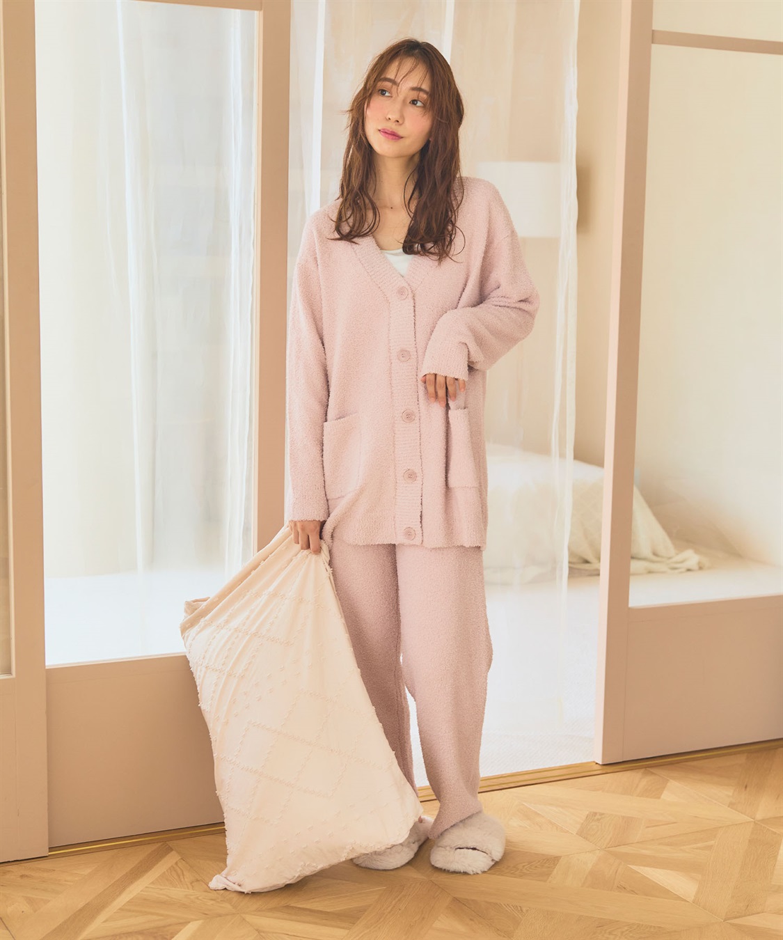 LAFUKU 【LAFUKU/ラフク】マシュマロタッチルームウェアパンツ（上下別売り）_sub_14