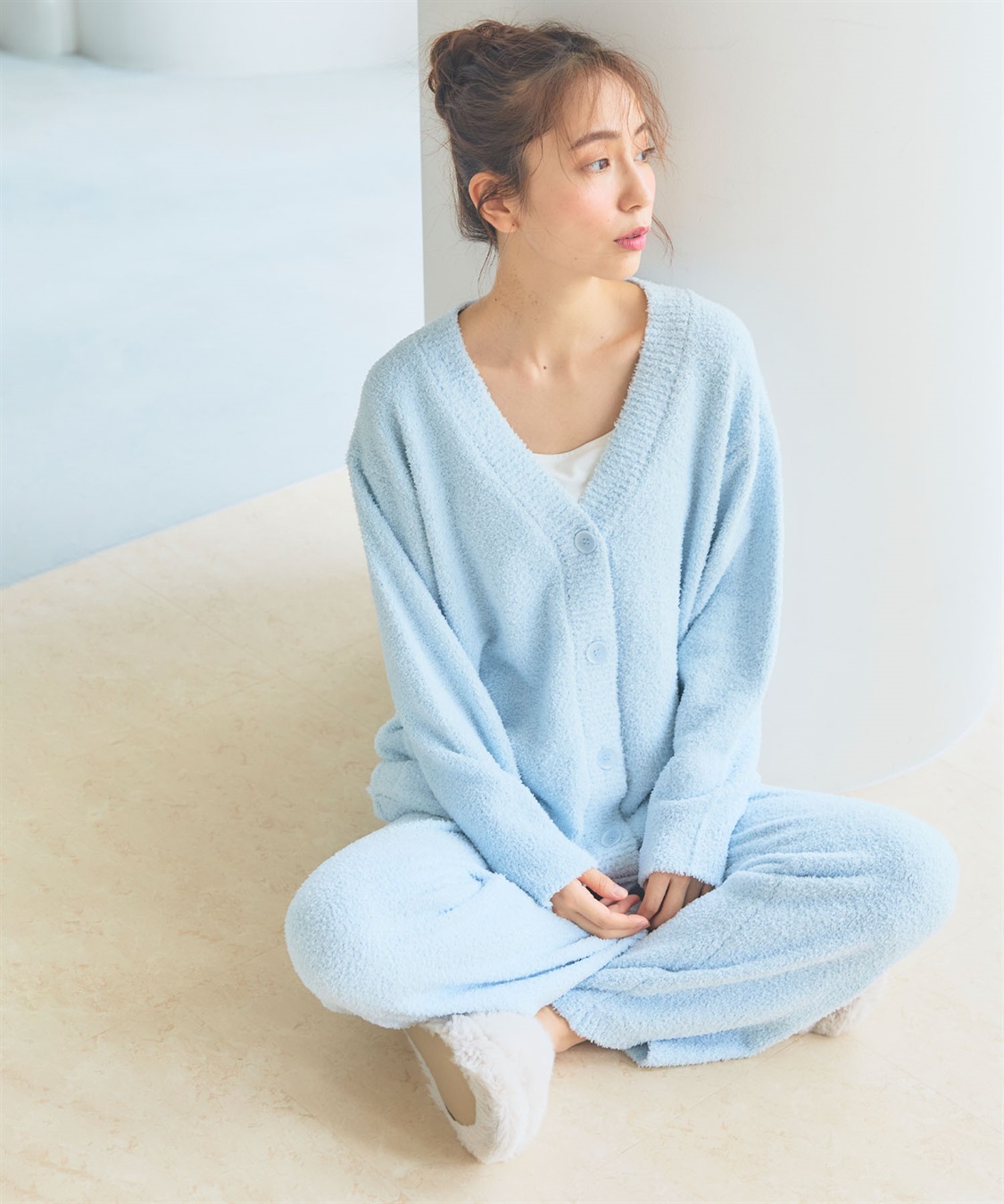 LAFUKU 【LAFUKU/ラフク】マシュマロタッチルームウェアパンツ（上下別売り）_sub_20