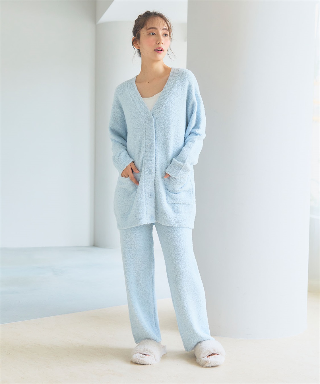 LAFUKU 【LAFUKU/ラフク】マシュマロタッチルームウェアパンツ（上下別売り）_sub_23