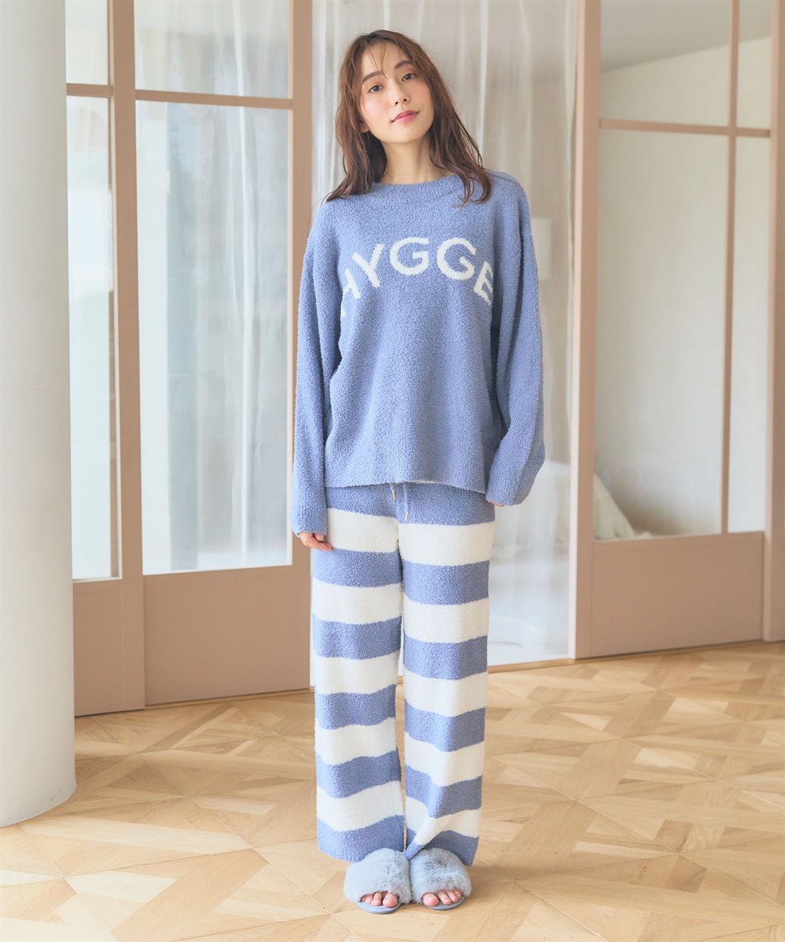 LAFUKU 【LAFUKU/ラフク】マシュマロタッチルームウェアパンツ（上下別売り）_sub_26