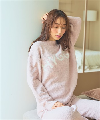 Life Style by cross marche 【LAFUKU】マシュマロニットHYGGEロゴプルオーバー※パンツ別売り_subthumb_1