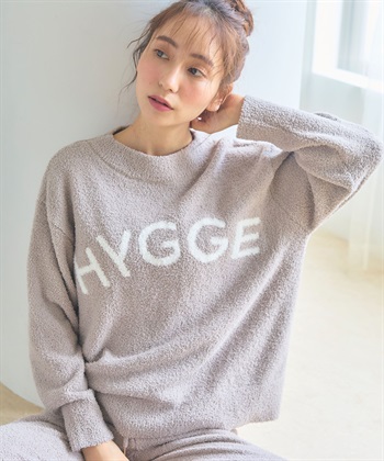 Life Style by cross marche 【LAFUKU】マシュマロニットHYGGEロゴプルオーバー※パンツ別売り_subthumb_3