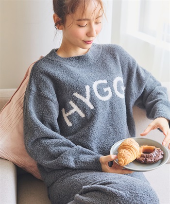 Life Style by cross marche 【LAFUKU】マシュマロニットHYGGEロゴプルオーバー※パンツ別売り_subthumb_5