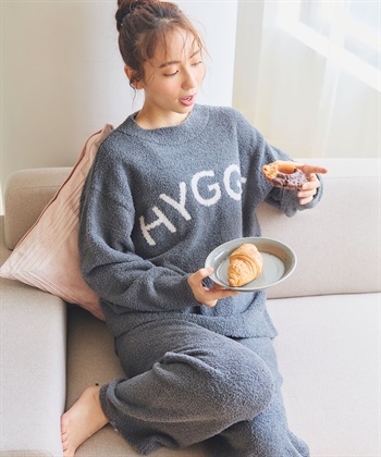 Life Style by cross marche 【LAFUKU】マシュマロニットHYGGEロゴプルオーバー※パンツ別売り_subthumb_6