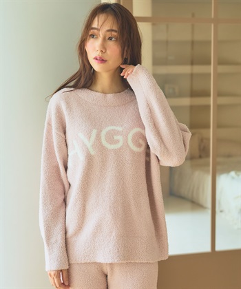 Life Style by cross marche 【LAFUKU】マシュマロニットHYGGEロゴプルオーバー※パンツ別売り_subthumb_9