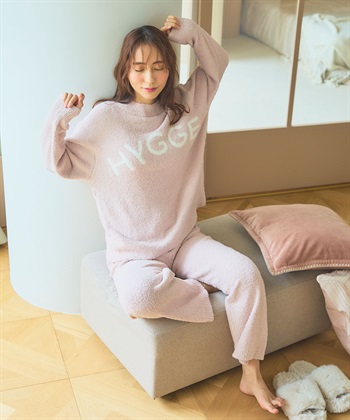 Life Style by cross marche 【LAFUKU】マシュマロニットHYGGEロゴプルオーバー※パンツ別売り_subthumb_12