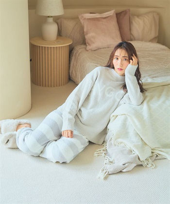 Life Style by cross marche 【LAFUKU】マシュマロニットHYGGEロゴプルオーバー※パンツ別売り_subthumb_17