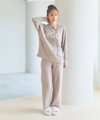 Life Style by cross marche 【LAFUKU】マシュマロニットHYGGEロゴプルオーバー※パンツ別売り_subthumb_24