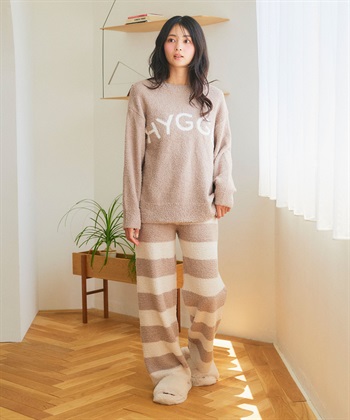 Life Style by cross marche 【LAFUKU/ラフク】もちふわマシュマロニットHYGGEロゴトップス/ルームウェア（上下別売り）_subthumb_31