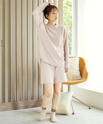 Life Style by cross marche 【LAFUKU】マシュマロニットハーフパンツ（ラフク）_subthumb_11