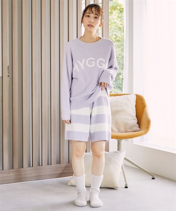 Life Style by cross marche 【LAFUKU】マシュマロニットハーフパンツ（ラフク）_subthumb_24