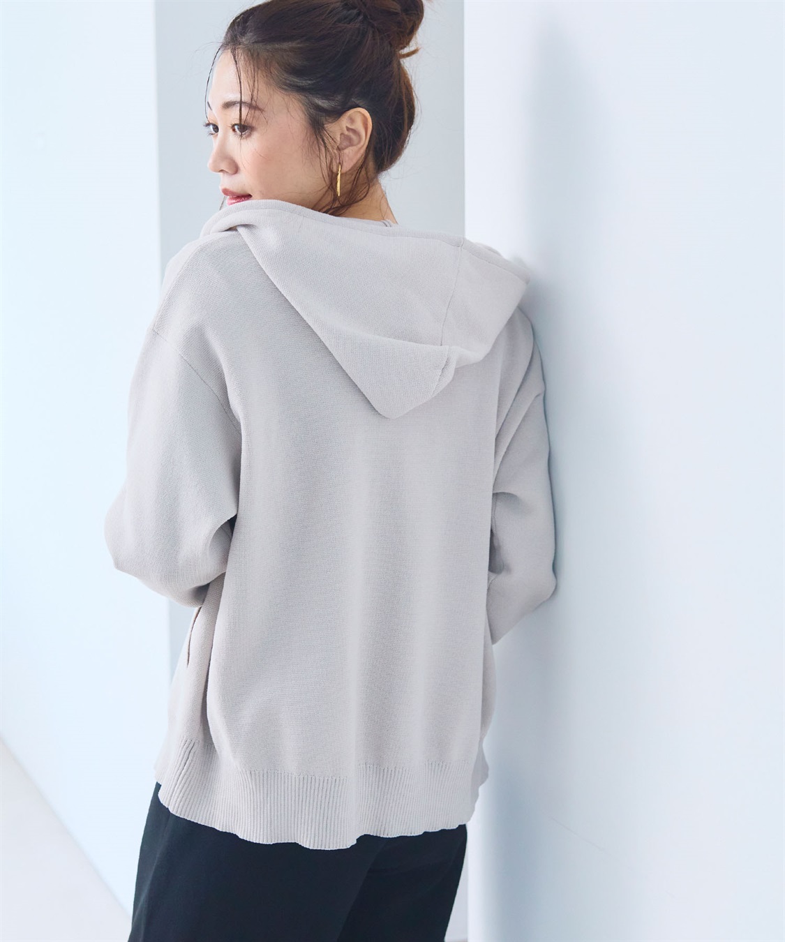 CROSS FUNCTION 《洗える》マシュマロミラノニットパーカー●セットアップ可能●【CF/クロスファンクション】_sub_21