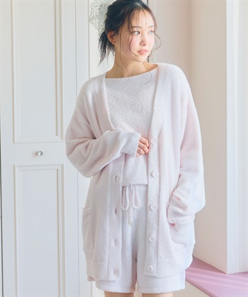 LAFUKU 【LAFUKU/ラフク】もこふわマシュマロルームウェアVネックカーディガン《セットアップ対応/上下別売り》_subthumb_18