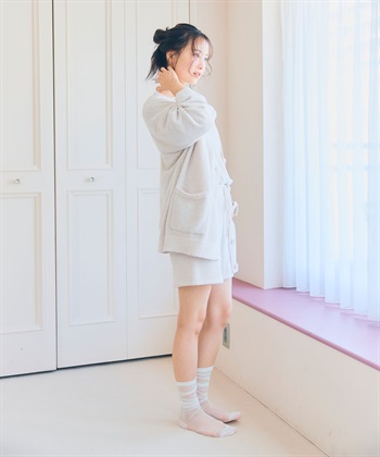 LAFUKU 【LAFUKU/ラフク】もこふわマシュマロルームウェアVネックカーディガン《セットアップ対応/上下別売り》_subthumb_28