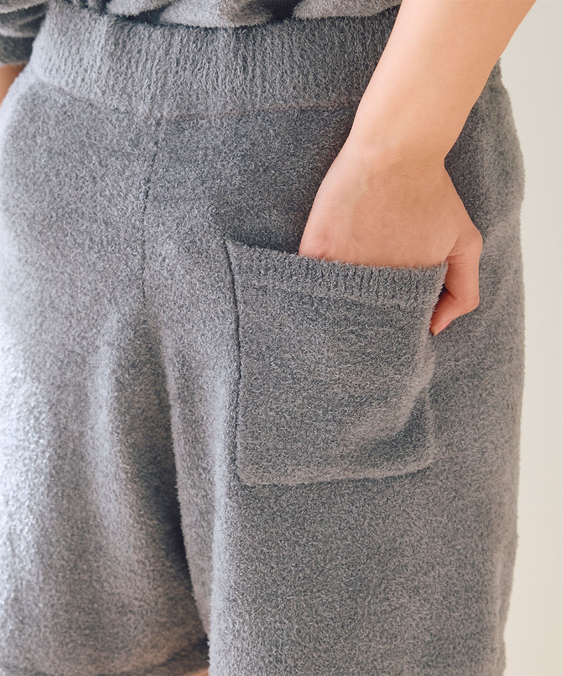 LAFUKU 【LAFUKU/ラフク】もこふわマシュマロルームウェアハーフパンツ《セットアップ対応/上下別売り》_sub_6