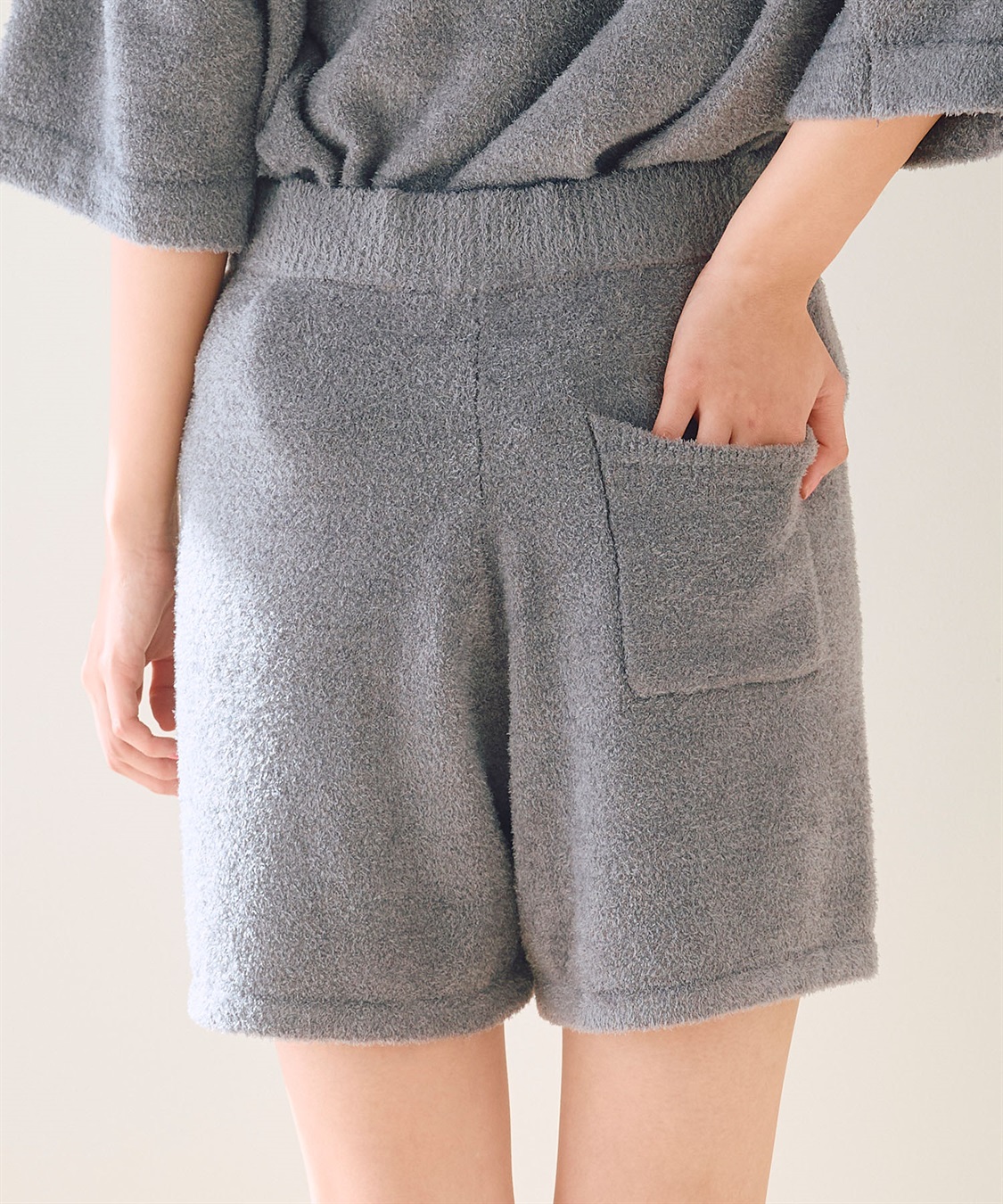 LAFUKU 【LAFUKU/ラフク】もこふわマシュマロルームウェアハーフパンツ《セットアップ対応/上下別売り》_sub_9