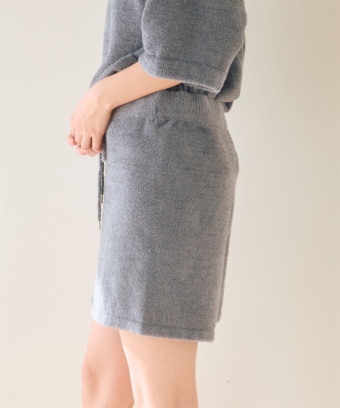 LAFUKU 【LAFUKU/ラフク】もこふわマシュマロルームウェアハーフパンツ《セットアップ対応/上下別売り》_sub_10