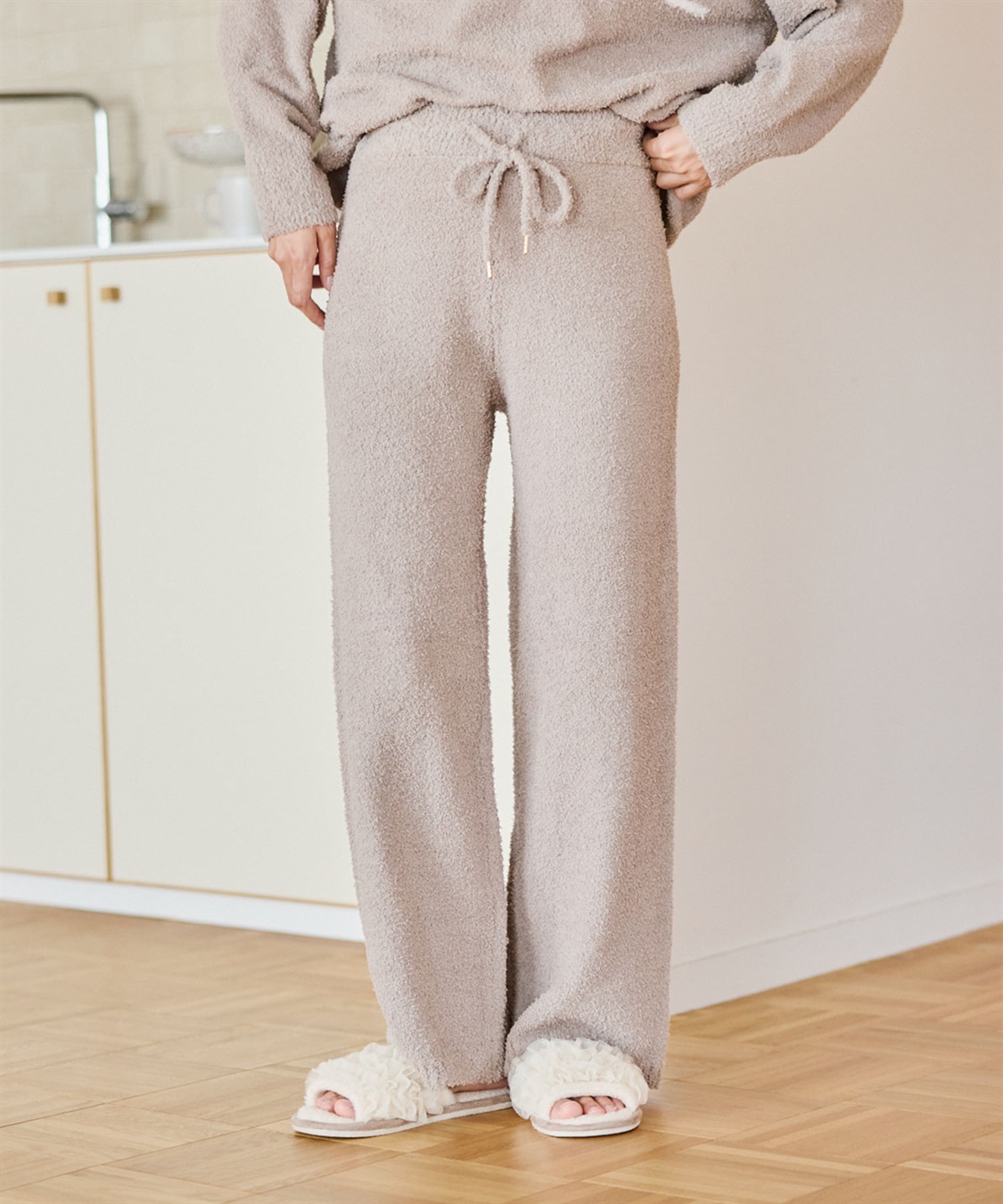 Life Style by cross marche 【LAFUKU/ラフク】もちふわマシュマロニットロングパンツ/ルームウェア（上下別売り）_sub_2