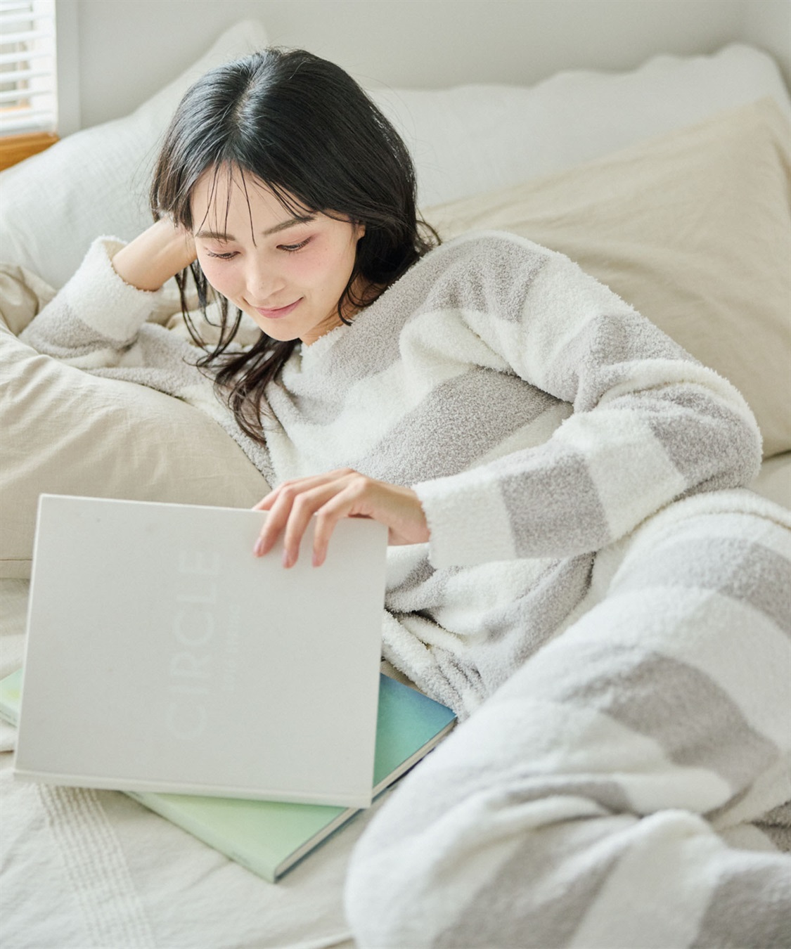 Life Style by cross marche 【LAFUKU/ラフク】もちふわマシュマロニットトップス/ルームウェア（上下別売り）_sub_26