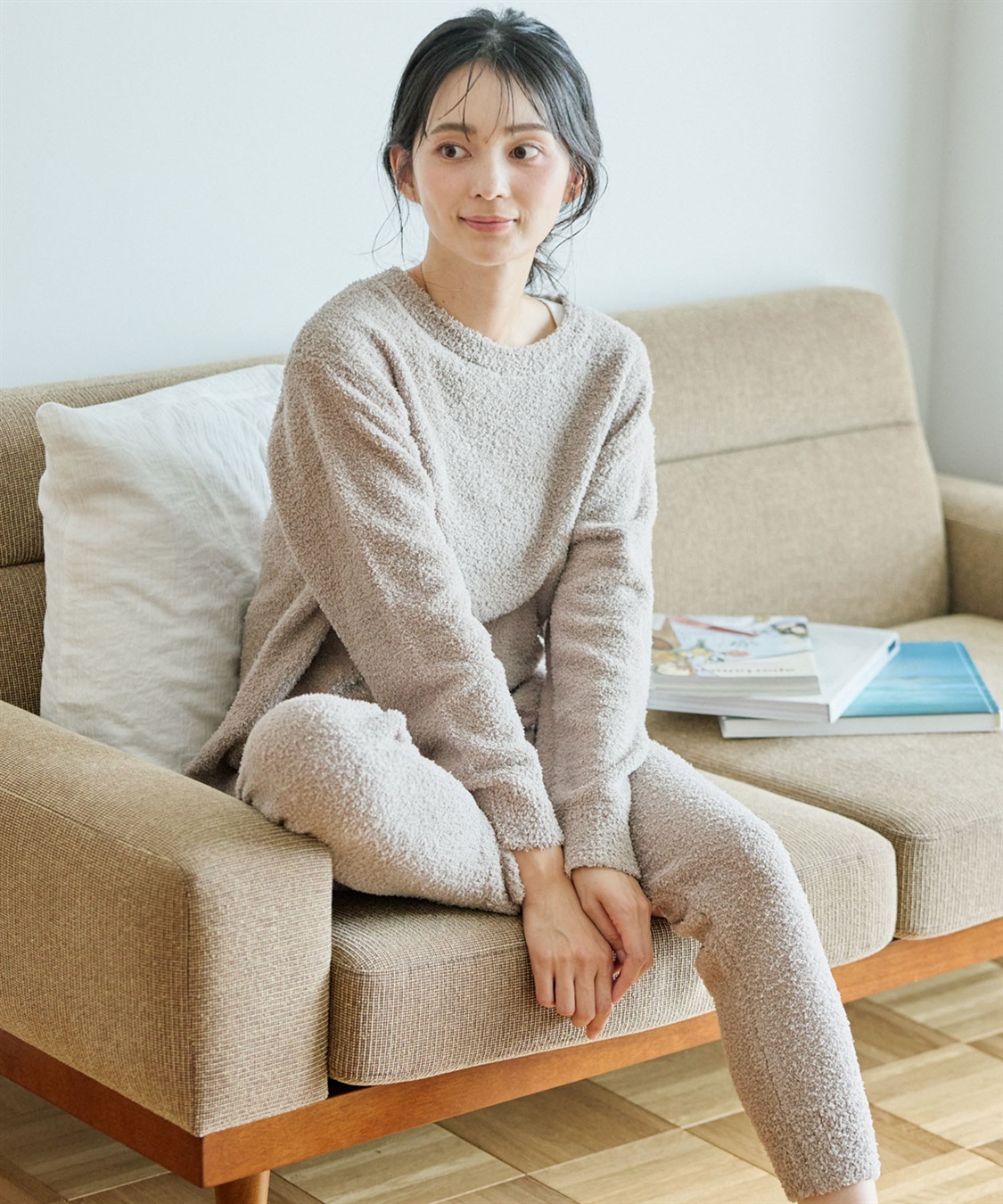 Life Style by cross marche 【LAFUKU/ラフク】もちふわマシュマロニットトップス/ルームウェア（上下別売り）_sub_28