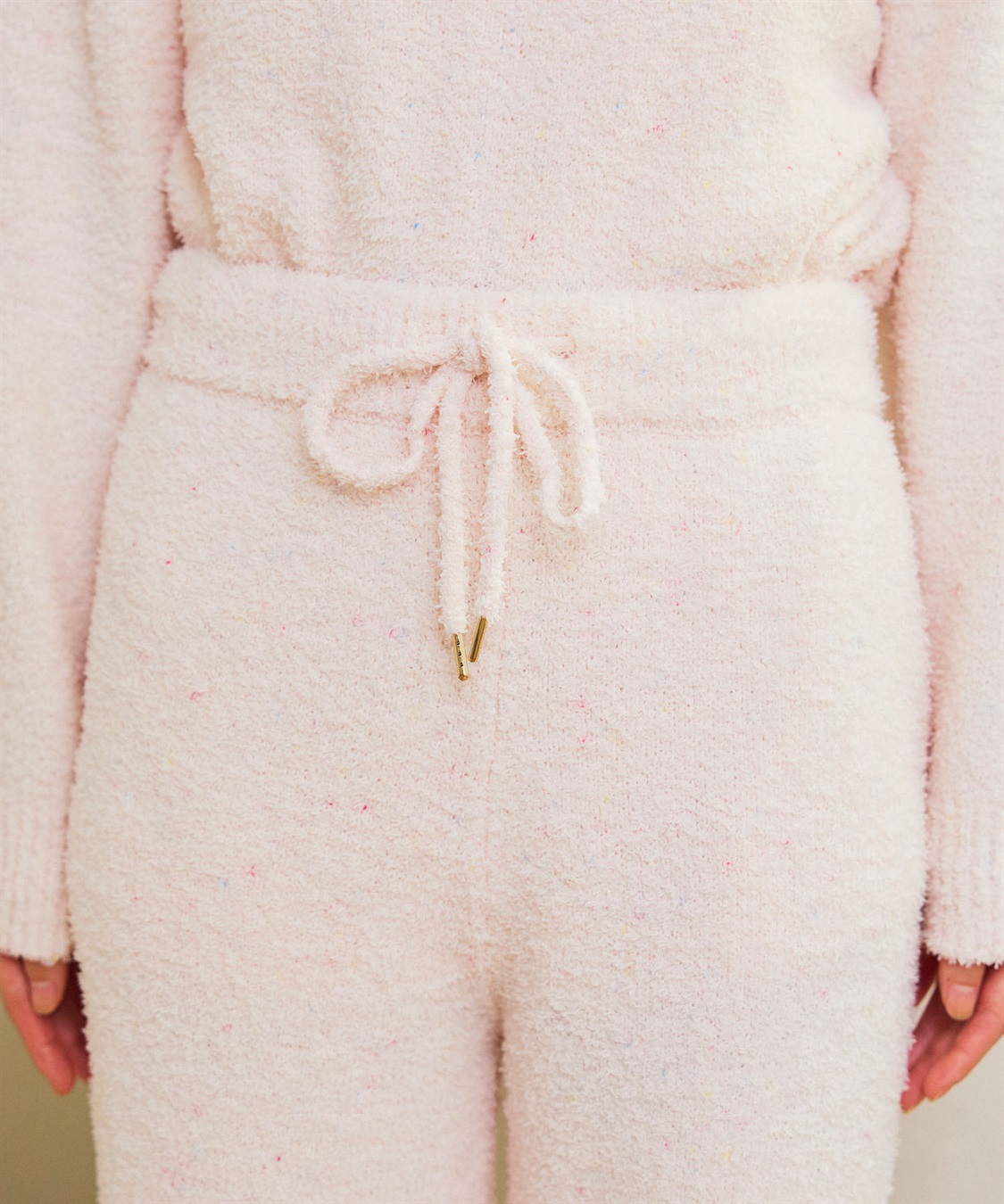 LAFUKU 【LAFUKU/ラフク】マシュマロニットもちふわネップニットロングパンツ/ルームウェア（上下別売り）_sub_19