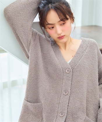 Life Style by cross marche マシュマロニット ネップゆるＶネックカーディガン ルームウェア【LAFUKU/ラフク】_subthumb_19