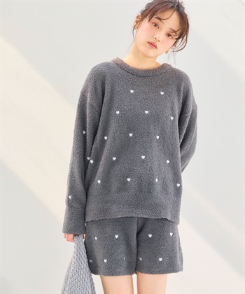 LAFUKU マシュマロニット ハートドット刺繍プルオーバー ルームウェア【LAFUKU/ラフク】※パンツ別売り_subthumb_21