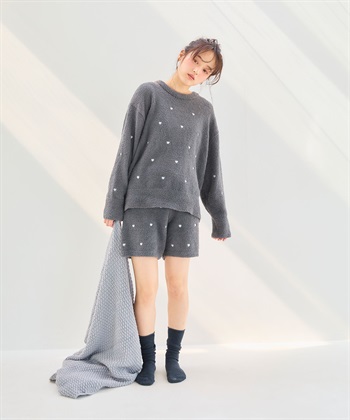 LAFUKU マシュマロニット ハートドット刺繍プルオーバー ルームウェア【LAFUKU/ラフク】※パンツ別売り_subthumb_23
